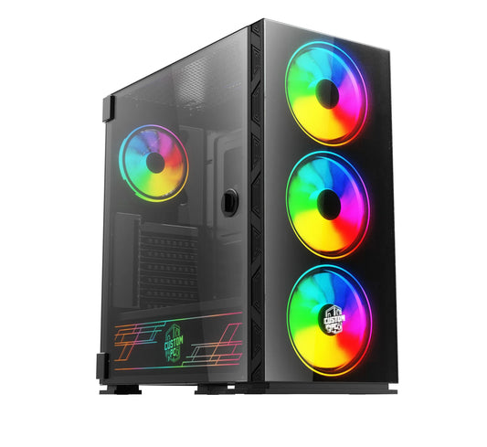 Custom Gamer PC — Intel Core i7-12700, 16GB, 512GB NVMe, GT 710 Gamers Point Desktop Computer, Mac Studio  Gamers Point