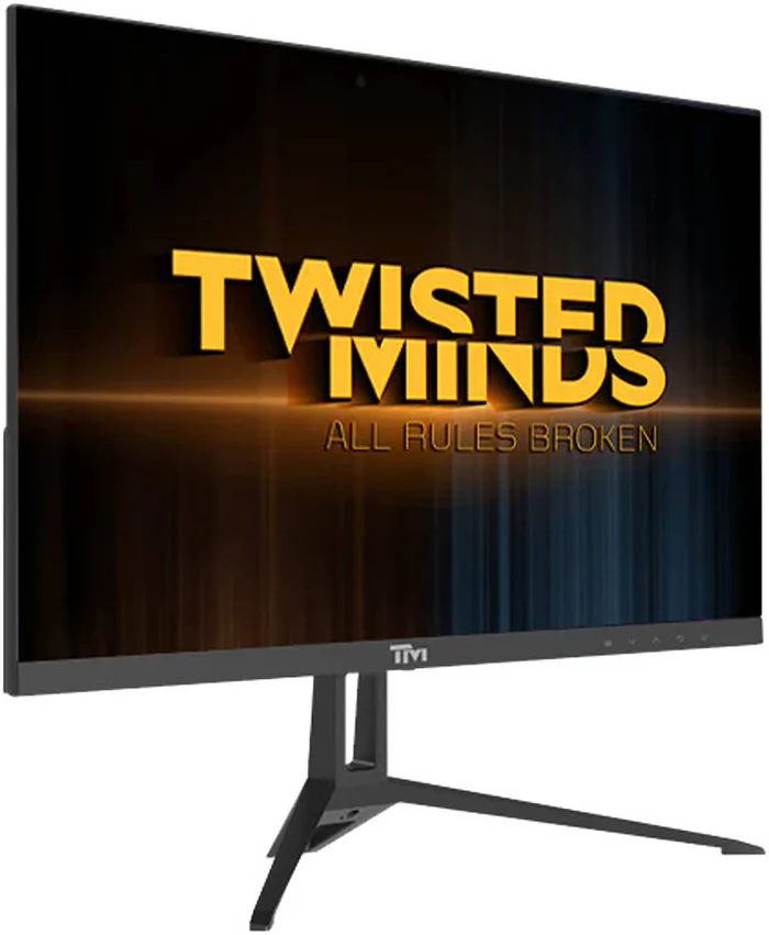 Twisted Minds 22" FHD Gaming Monitor, IPS Panel Technology, 1920 x 1080 Full HD Resolution, 100Hz Refresh Rate, 1ms, Speaker, HDMI 1.4 / VGA / Audio