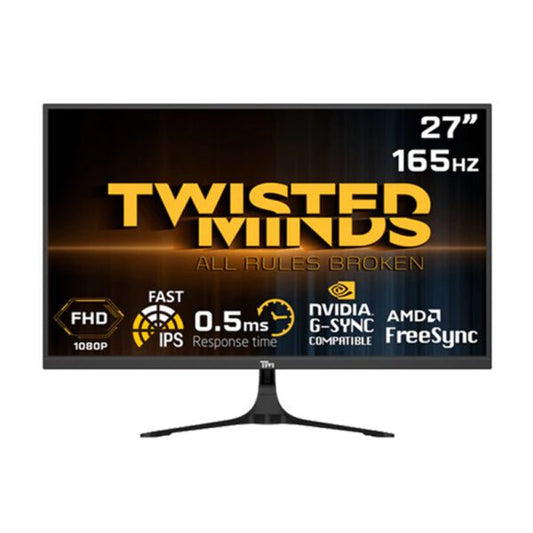 Twisted Minds 27'' Flat ,FHD 165Hz ,Fast IPS, 0.5ms, HDR Gaming Monitor - Now Buy From Gamers Point Store Arad With Best Discounted Price  Call Us Now +973-36820393  Delivery available to all bahrain Full HD Gamers Point 89.000 