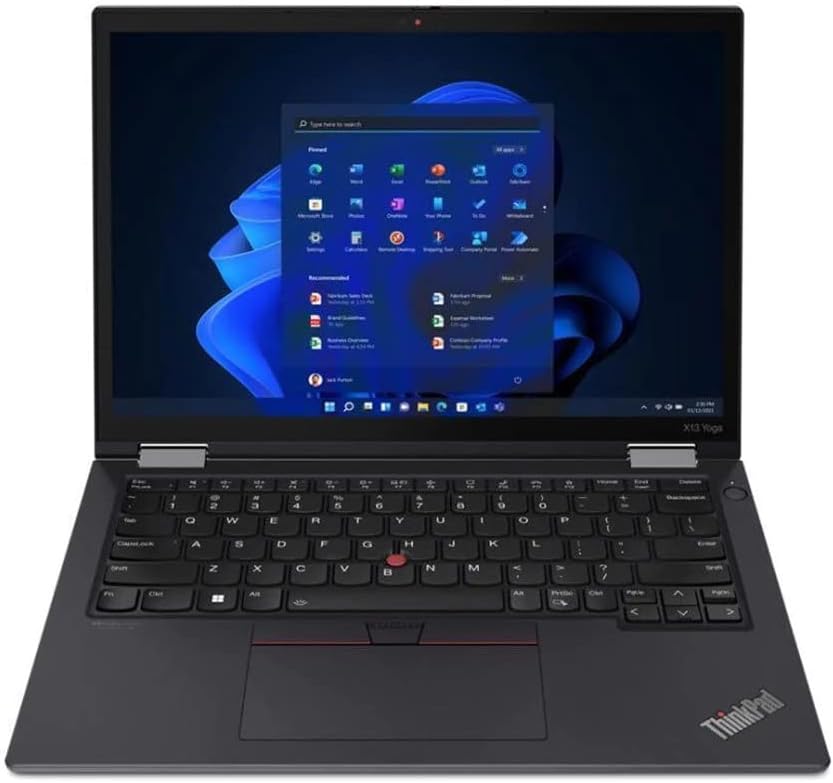 Lenovo ThinkPad X13 Yoga Gen 2 13.3" Core i5 11th Gen 8GB RAM 256GB SSD x360 Touch Refurbished Laptop refurbished laptop photo 2