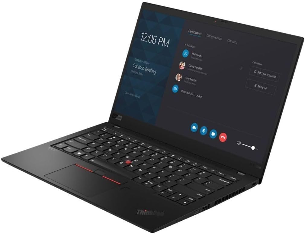 Lenovo ThinkPad X1 Carbon Gen 4 14" Core i7 6th Gen 16GB RAM 256GB SSD Touchscreen Refurbished Laptop, renewed laptop model photo 2