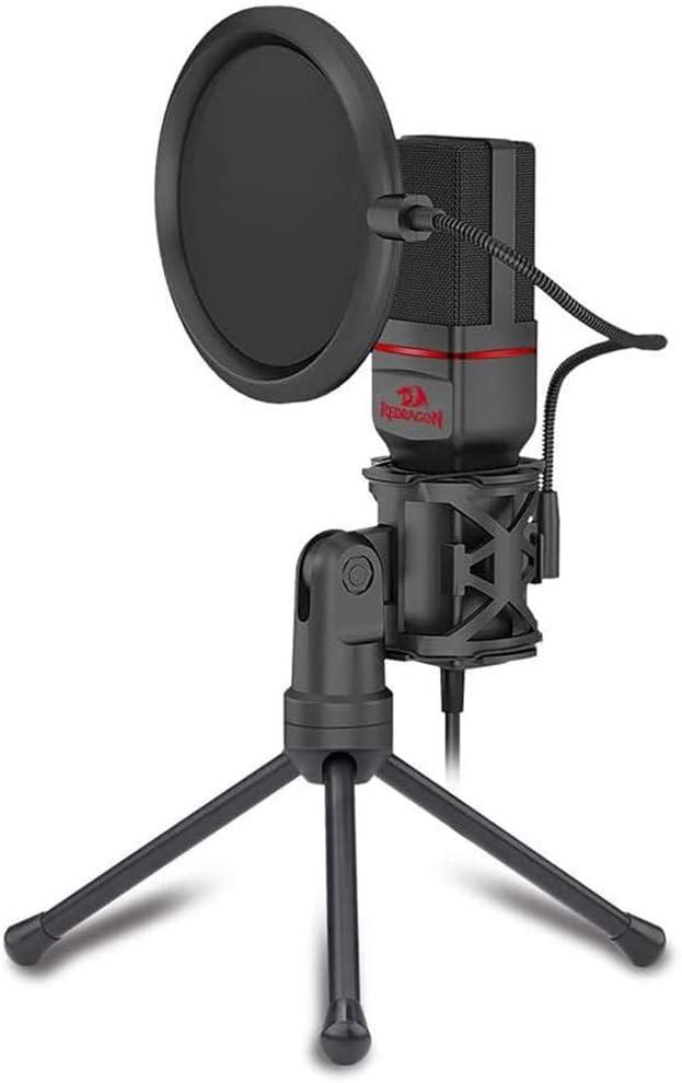 Redragon Seyfert GM100 Professional Gaming Microphone with Pop Filter (3.5mm Connection) MIC Gamers Point 25.000 