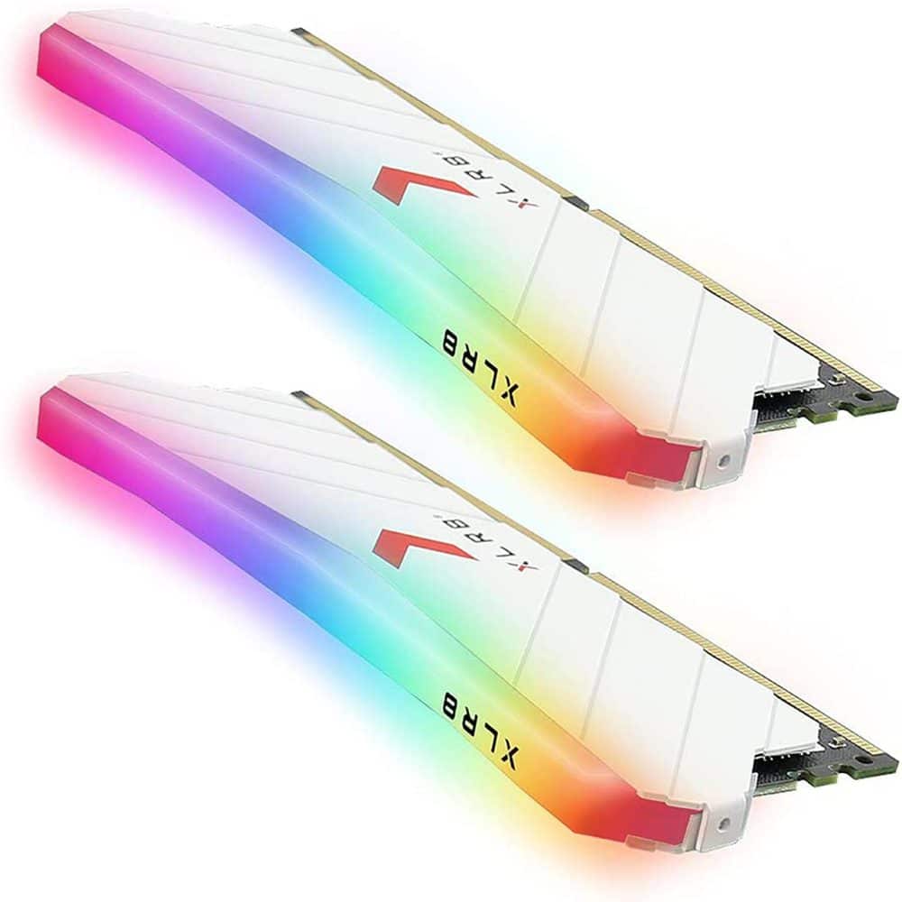 PNY XLR8 Gaming DDR4 16GB (2×8GB) 3200MHz RGB White Edition
