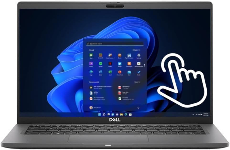 Dell Latitude 7410 2-in-1 14" Core i7 10th Gen x360 Touch Refurbished Laptop, renewed laptop model photo 1