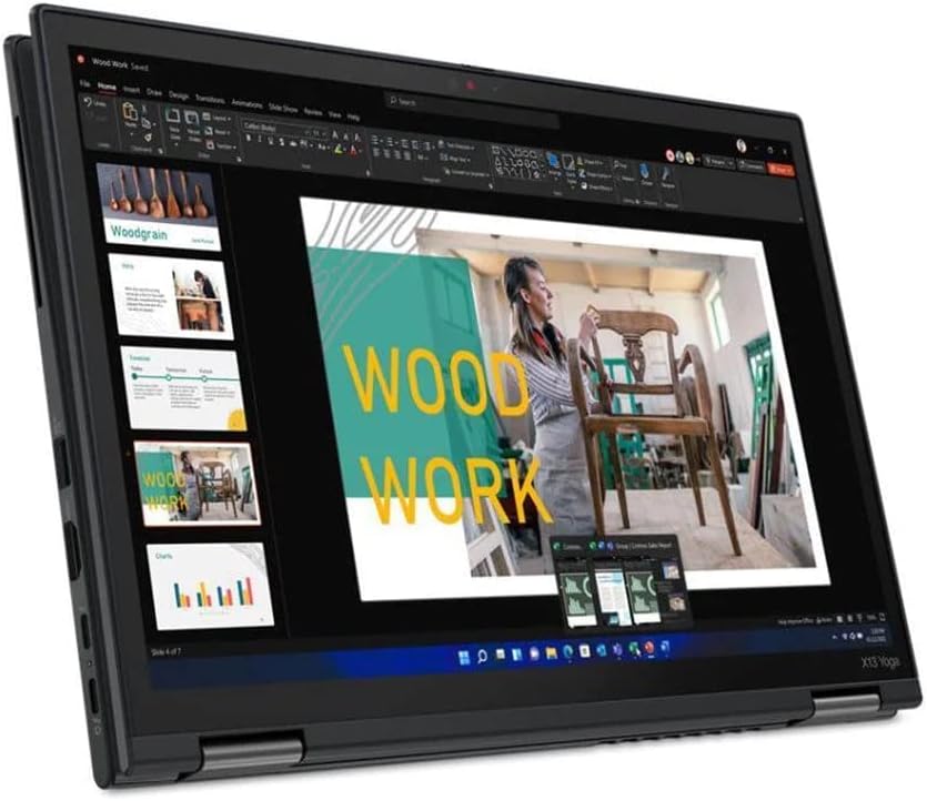 Lenovo ThinkPad X13 Yoga 13.3" Core i5 10th Gen 8GB RAM 256GB SSD x360 Touch Refurbished Laptop, renewed laptop model photo 3