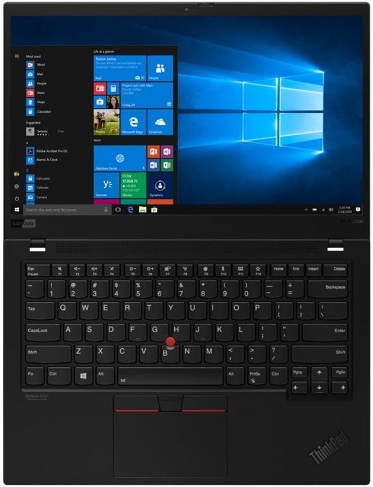 Lenovo ThinkPad X1 Carbon Gen 4 14" Core i7 6th Gen 16GB RAM 256GB SSD Touchscreen Refurbished Laptop, renewed laptop model photo 3