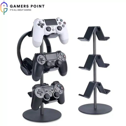 OIVO Controller Organizer for Desk, Display Storage Stand for PS5/ PS4/Xbox Series/One X/S/Nintendo Switch Controller/Headset/iPad/Mobile Phone, Game Controller Holder STAND Gamers Point 12.000 