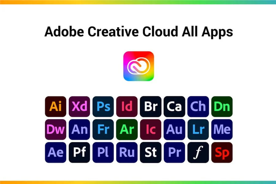 Adobe Creative Cloud — جميع التطبيقات (سنة واحدة)