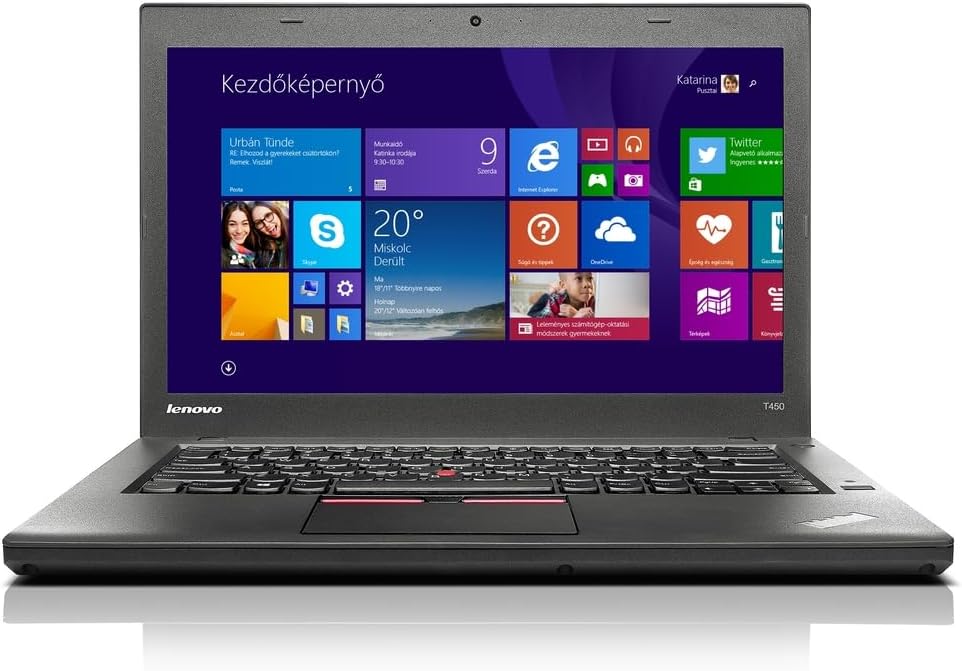 Lenovo ThinkPad T450s 14" Core i7 5th Gen 8GB RAM 256GB SSD Refurbished Laptop, renewed laptop model photo 2