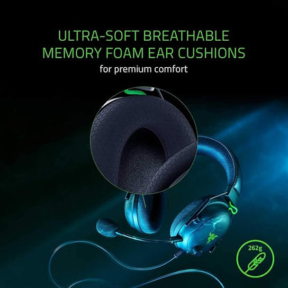 Razer Rz04-03230100-R3M1 Blackshark V2 Wired On Ear Headphones with Mic (Black) Headsets Gamers Point 49.000 