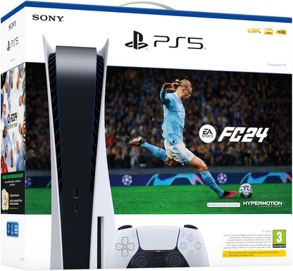 Sony Playstation 5 PS5 Standard Disc Edition 825GB +EA FC 24 Game playsatation Gamers Point 259.000 