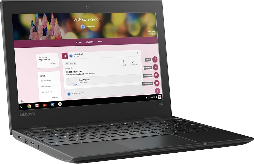 Lenovo 100e Chromebook 11.6" Celeron 4GB RAM 32GB SSD Refurbished Laptop, supplier model photo 3
