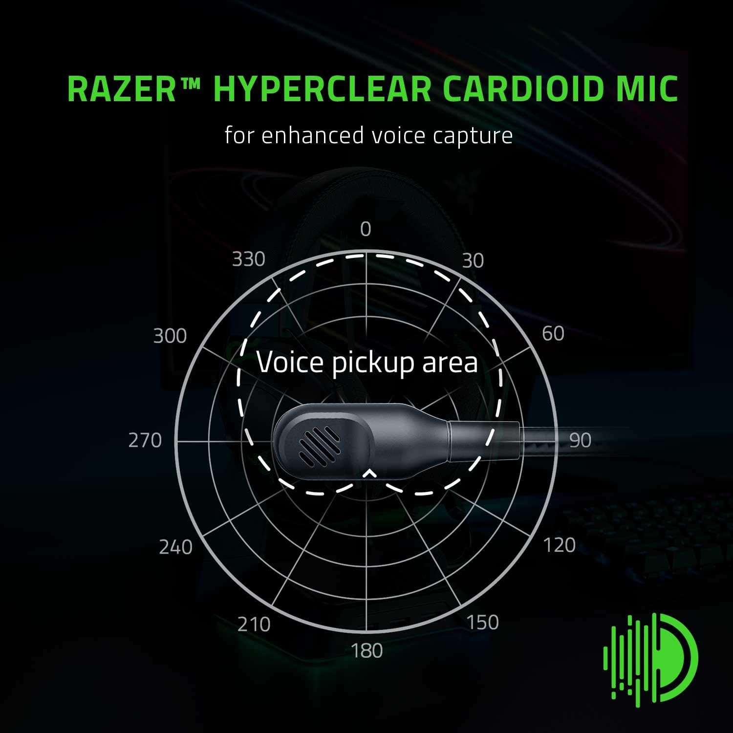 Razer BlackShark V2 X Gaming Headset: 7.1 Surround Sound - 50mm Drivers - Memory Foam Cushion - PC, PS4,PS5, Nintendo Switch, Xbox One, Xbox Series X & S, Mobile - 3.5mm Audio Jack - Black MP HEADSET Gamers Point 43.000 