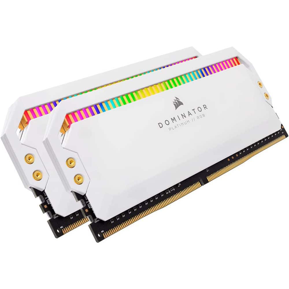 Corsair Dominator Platinum RGB DDR4 16GB (2×8GB) 3200MHz High-Performance Memory