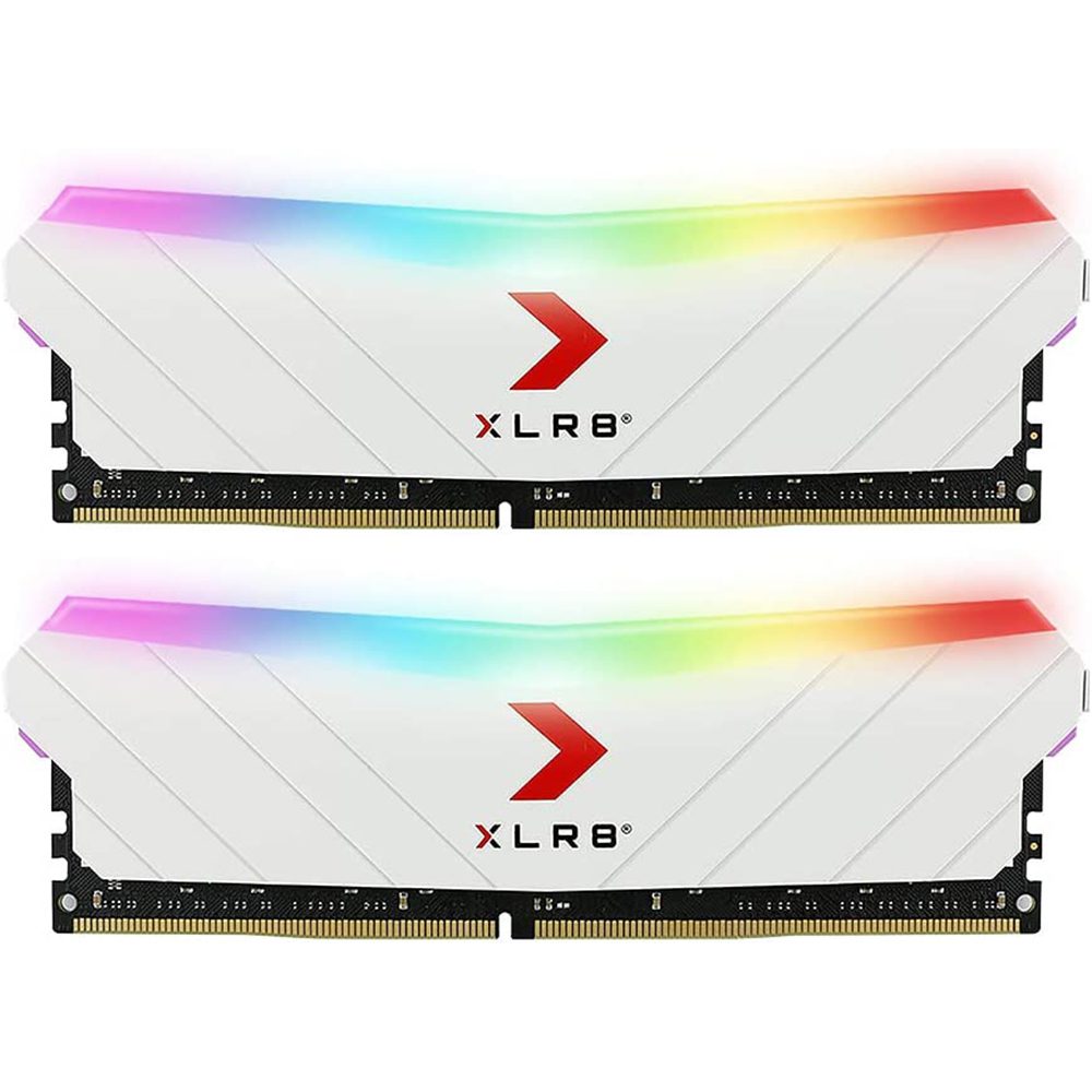 PNY XLR8 Gaming DDR4 16GB (2×8GB) 3200MHz RGB White Edition