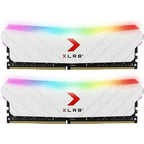 PNY XLR8 Gaming DDR4 16GB (2×8GB) 3200MHz RGB White Edition