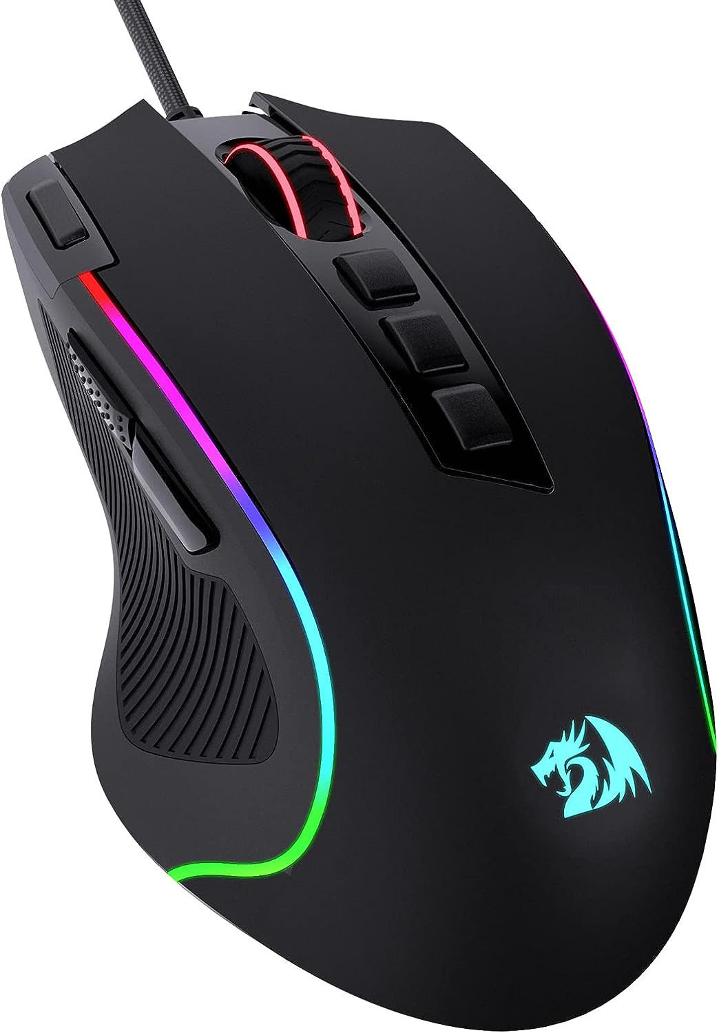 Redragon M612 Predator RGB Gaming Mouse, 8000 DPI Wired Optical Gamer Mouse with 11 Programmable Buttons & 5 Backlit Modes, Software Supports DIY Keybinds Rapid Fire Button Gaming Mice Gamers Point 19.990 