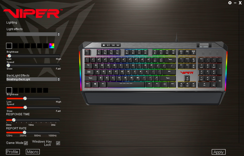 Viper V765 RGB MECHANICAL GAMING KEYBOARD | Viper Gaming Keyboards Gamers Point 28.000 