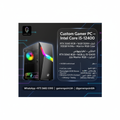 Custom Gamer PC — Intel Core i5-12400, RTX 5060 8GB, 16GB, 512GB NVMe, Warrior RGB Case Gamers Point Desktop Computer, Mac Studio  Gamers Point