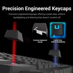 Redragon K552 Kumara 87-Keys Mechanical Gaming Keyboard, Red Key Switches, Anti-Ghosting Keys, Free N-Key Rollover, ABS Material, Wired Connectivity, English Keyboard Layout, Black | K552RGB-1-RED Redragon Keyboards  Gamers Point