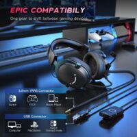 FIFINE AmpliGame H9 with 7.1 Surround Sound Gaming Headset - GPC Headset Gamers Point 38.000 