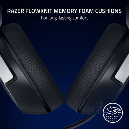 Razer Kaira HyperSpeed Wireless Gaming Headset for Playstation 5 / PS5, PS4, PC, Mobile: 50mm Drivers - HyperClear Cardioid Mic - Memory Foam Cushions - Bluetooth - 30 Hr Battery - White & Black MP HEADSET Gamers Point 85.000 