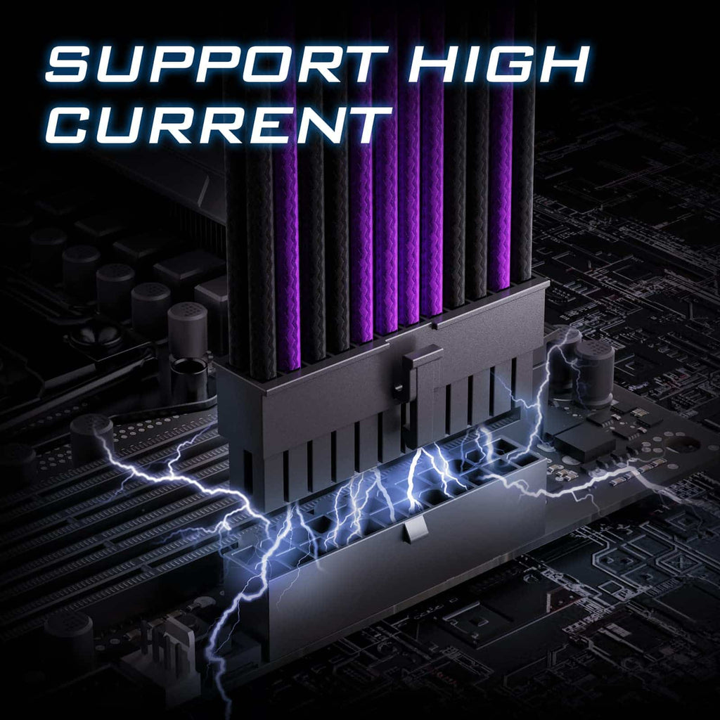 FormulaMod Premium Sleeved PSU Extension Kit 24P 8P 4+4P