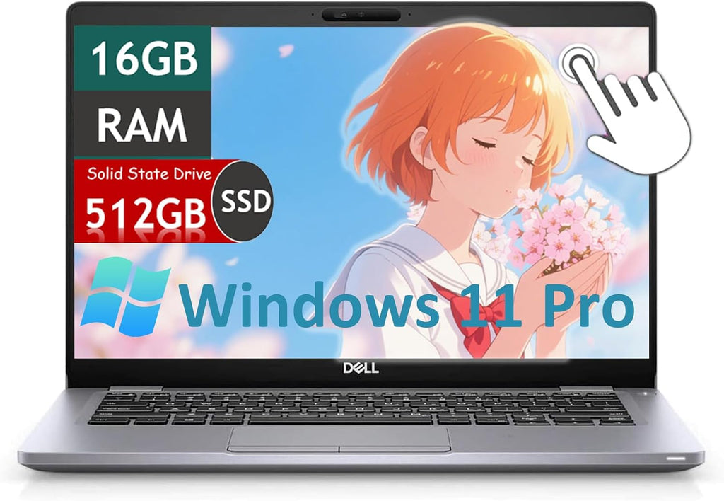 Dell Latitude 5310 2-in-1 13.3" Core i5 10th Gen 8GB RAM 256GB SSD x360 Touch refurbished supplier product photograph 1