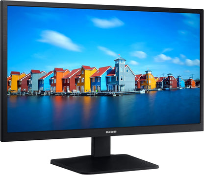 SAMSUNG S33A Series 24-Inch FHD 1080p Computer Monitor, HDMI, VA Panel, Wideview Screen, Eye Saver & Game Mode (LS24A336NHNXZA), Black Monitors Gamers Point 35.000 