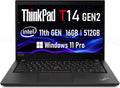 Lenovo ThinkPad T14 Gen 3 14" Core i5 12th Gen 16GB RAM 512GB SSD refurbished supplier product photograph 1