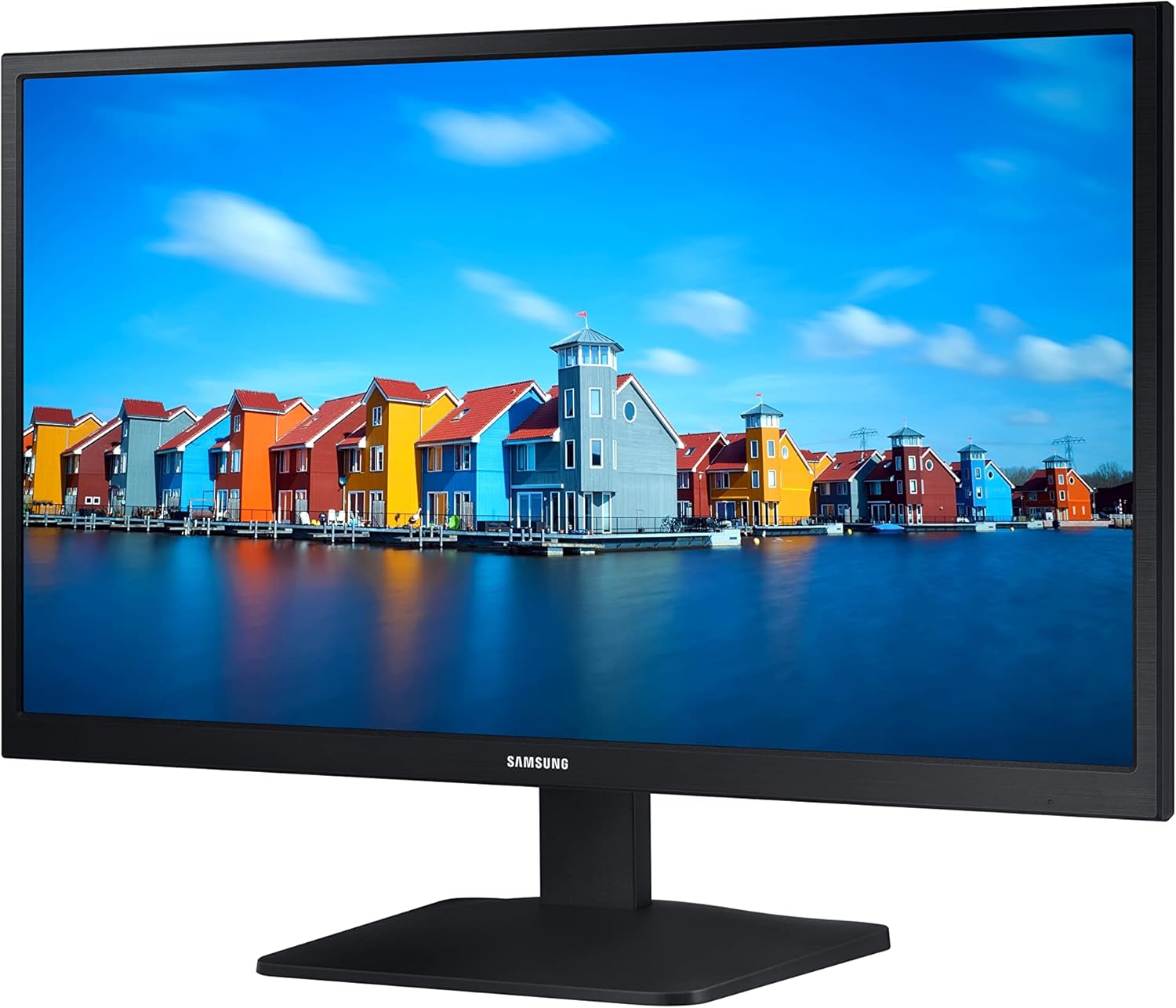 SAMSUNG S33A Series 24-Inch FHD 1080p Computer Monitor, HDMI, VA Panel, Wideview Screen, Eye Saver & Game Mode (LS24A336NHNXZA), Black Monitors Gamers Point 35.000 