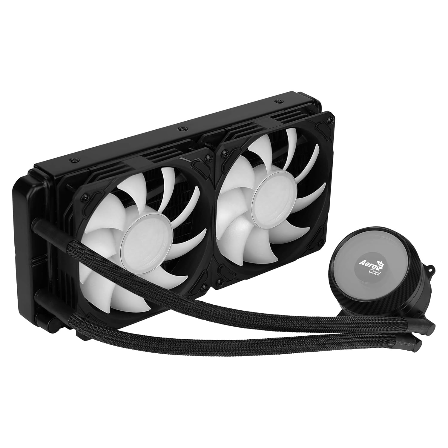 Aerocool MIRAGEL240, CPU Liquid  W ATERCooling, 2 ARGB Fans 12cm, TDP 400W, Black BAHRAIN Water Cooling Systems Gamers Point 45.000 