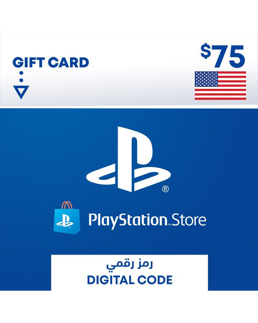 PlayStation Network Card $75 (US) - Instant Delivery PlayStation Gamers Point 34.000 