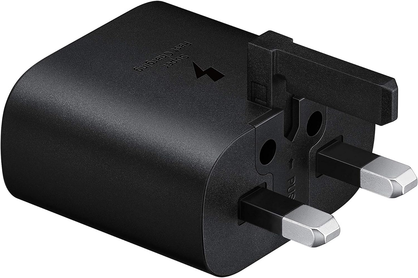 Samsung USB-C AC Wall ORIGNAL Charger Adapter With UK Plug FOC UNIT, 25W, Black BAHRAIN