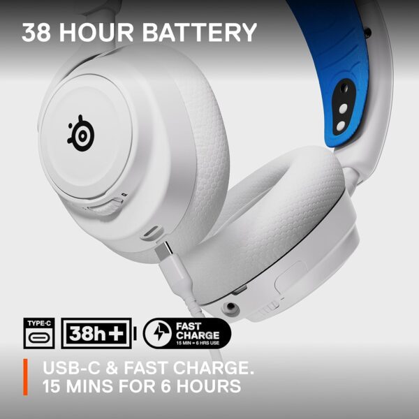 SteelSeries Arctis Nova 7P Wireless Multi-Platform Gaming Headset - White - GPC Headset Gamers Point 89.000 