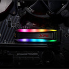 XPG S40G RGB 500GB NVMe M.2 2280 PCIe Gen3x4 SSD