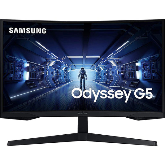 SAMSUNG Odyssey G5 Series 27" WQHD Monitor - Now Buy From Gamers Point Store Arad With Best Discounted Price  Call Us Now +973-36820393  Delivery available to all bahrain QHD (2K) Gamers Point 135.000 