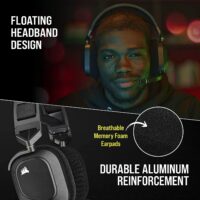 Corsair HS80 RGB WIRELESS Premium Gaming Headset - GPC Headset Gamers Point 75.000 