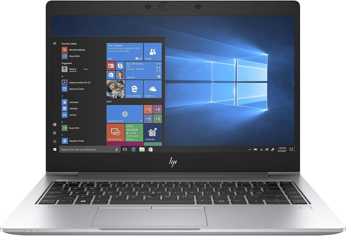 HP EliteBook 745 G5 14" Ryzen 5 PRO 8GB RAM 256GB SSD Refurbished Laptop, renewed laptop model photo 1