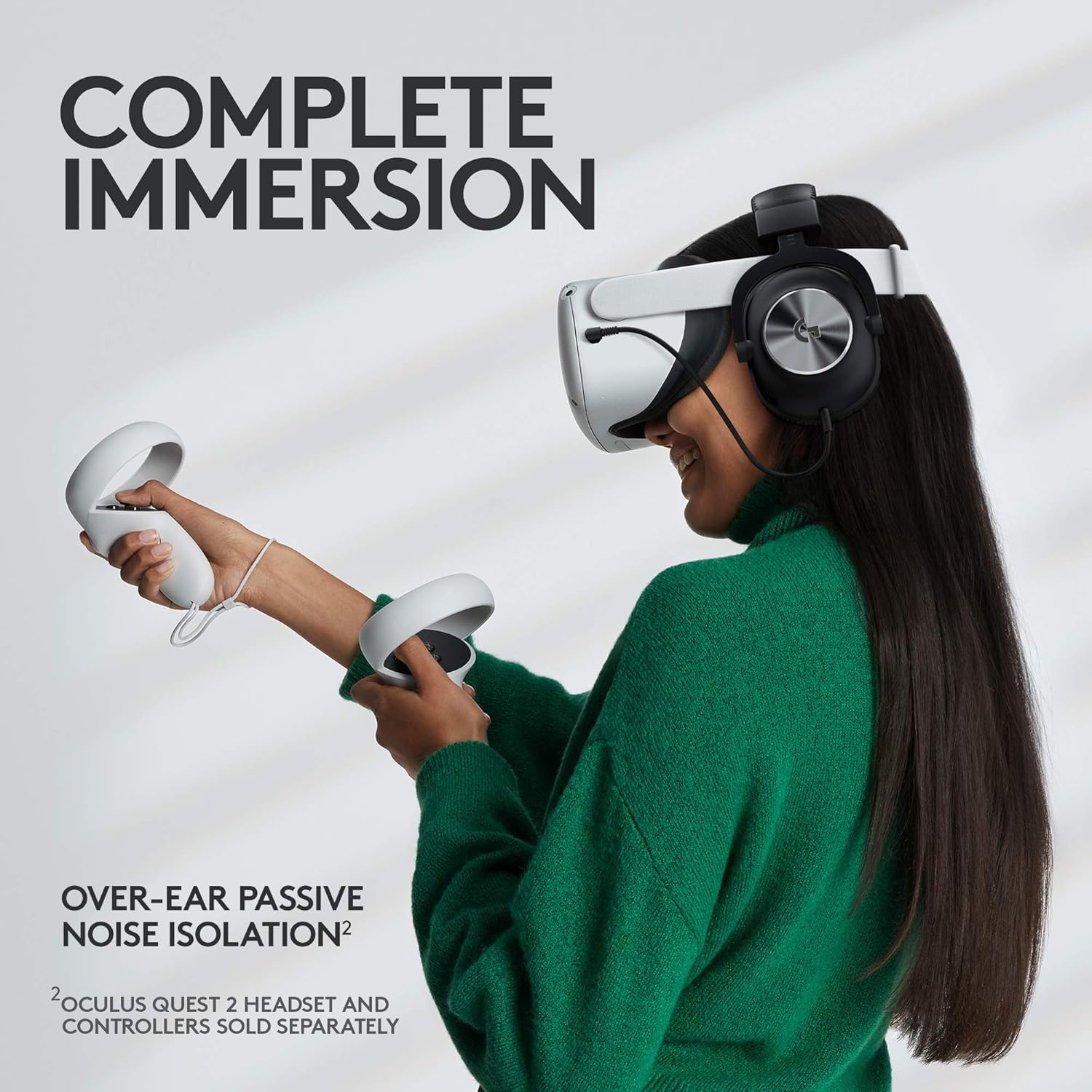 Logitech G PRO X Gaming Headset for Oculus Quest 2 - Oculus Ready - Custom-length Cable - PRO-G Precision Gaming Audio Driver - Steel and Aluminum Build MP HEADSET Gamers Point 68.000 