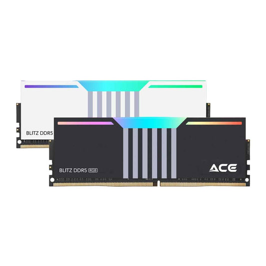 ACE Blitz RGB DDR5 — 32GB (2×16GB) 6000MT/s CL40 RGB