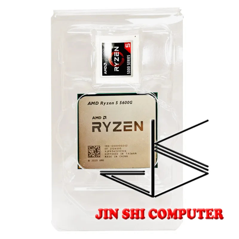 AMD Ryzen 5 5600G R5 5600G 3.9GHz Six-Core Twelve-Thread 65W CPU Processor L3=16M 100-000000252 Socket AM4 - PROCESSOR Gamers Point 59.000 