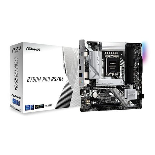 ASRock B760M Pro RS/D4 Motherboard - Now Buy From Gamers Point Store Arad With Best Discounted Price Call Us Now +973-36820393 Delivery available to all bahrain Intel Motherboard Gamers Point 69.000 