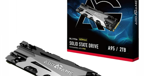 Addlink A95 2TB NVMe PCIe Gen4 M.2 2280 Heatsink SSD