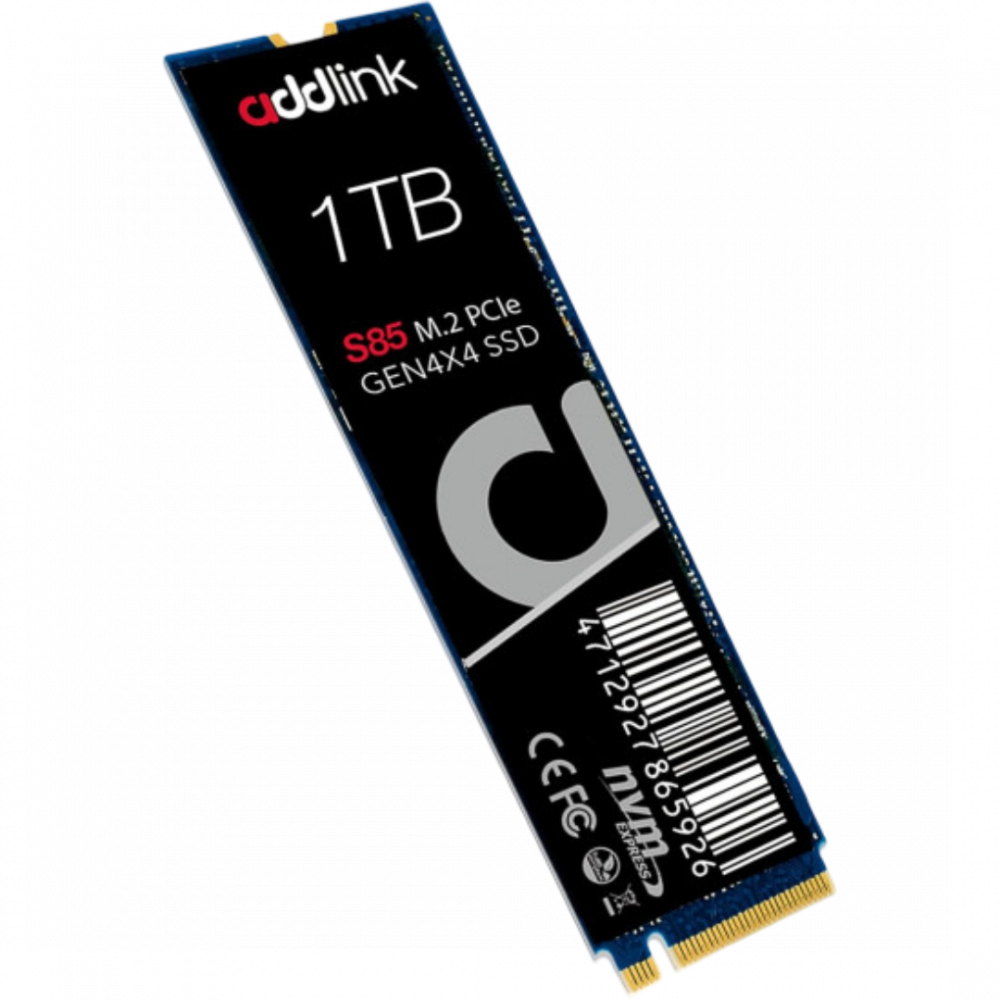 Addlink S85 NVMe Gen 4 M.2 SSD 1TB High-Performance PS5 Compatible Storage