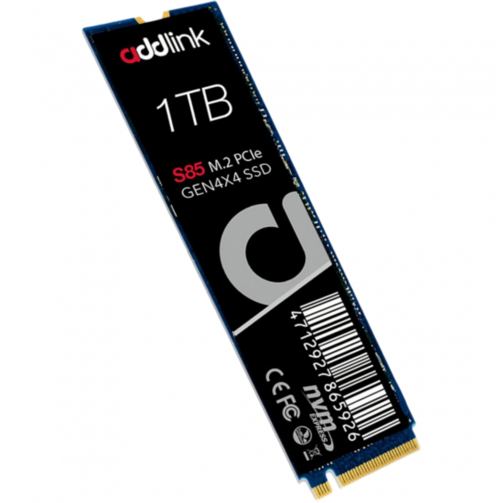 Addlink S85 NVMe Gen 4 M.2 SSD 1TB High-Performance PS5 Compatible Storage