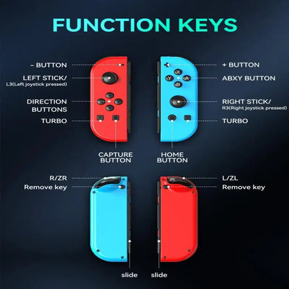 All Nintendo Switch Game Console JoyCon Wireless Bluetooth 5.2  Gamepad TV Tabletop and Palm Mode Gaming Controller Accessories - BAHRAIN CONTROLLER Gamers Point 12.000 