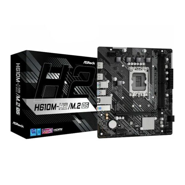 Asrock H610M-H2/M.2 D5, DDR5 Motherboard - Now Buy From Gamers Point Store Arad With Best Discounted Price Call Us Now +973-36820393 Delivery available to all bahrain Intel Motherboard Gamers Point 55.000 