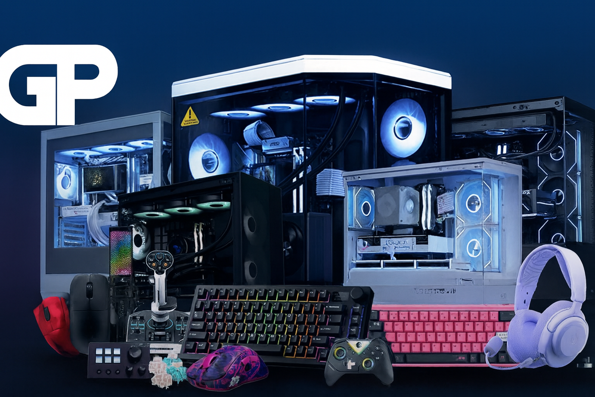 Gaming PCs, components and gaming accessories