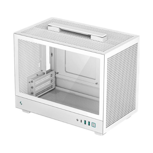 DEEPCOOL Case CH160 Portable-High-Airflow-M-ITX WHITE - GPH Case Gamers Point 35.000 